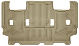 Ford Expedition Floor Liner - Rear - Husky Liners - WeatherBeater - Tan - `07-`10 Ford Expedition Floor Liner - Rear - Husky Liners - WeatherBeater - Tan - `07-`10
